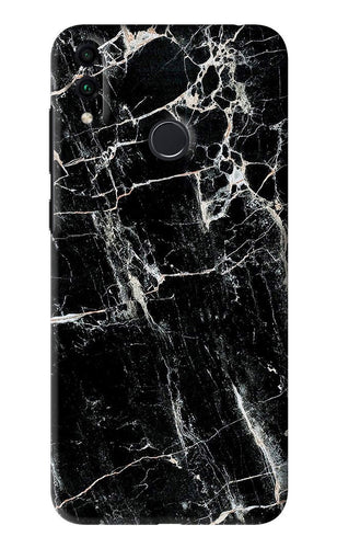 Black Marble Texture 1 Huawei Honor 8C Back Skin Wrap