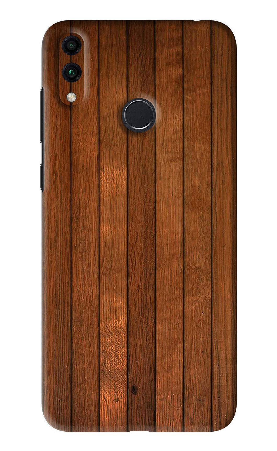 Wooden Artwork Bands Huawei Honor 8C Back Skin Wrap