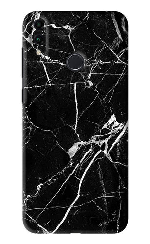Black Marble Texture 2 Huawei Honor 8C Back Skin Wrap