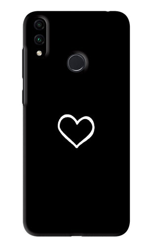 Heart Huawei Honor 8C Back Skin Wrap