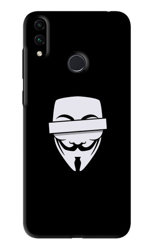 Anonymous Face Huawei Honor 8C Back Skin Wrap
