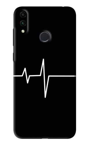 Heart Beats Huawei Honor 8C Back Skin Wrap