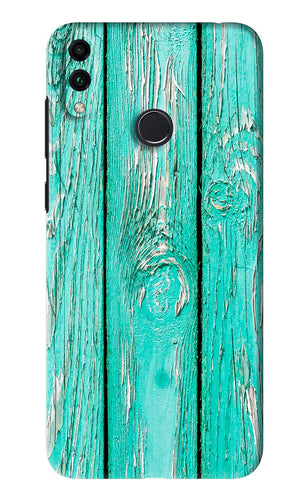 Blue Wood Huawei Honor 8C Back Skin Wrap