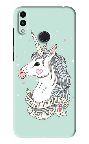 Unicorn Wallpaper Huawei Honor 8C Back Skin Wrap