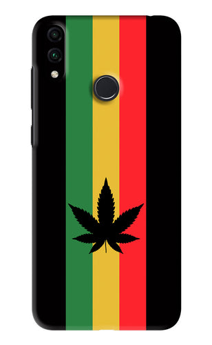 Weed Flag Huawei Honor 8C Back Skin Wrap