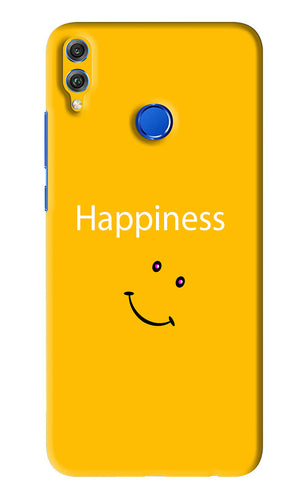 Happiness With Smiley Huawei Honor 8X Back Skin Wrap