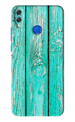 Blue Wood Huawei Honor 8X Back Skin Wrap