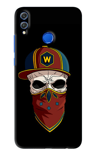 Skull Huawei Honor 8X Back Skin Wrap