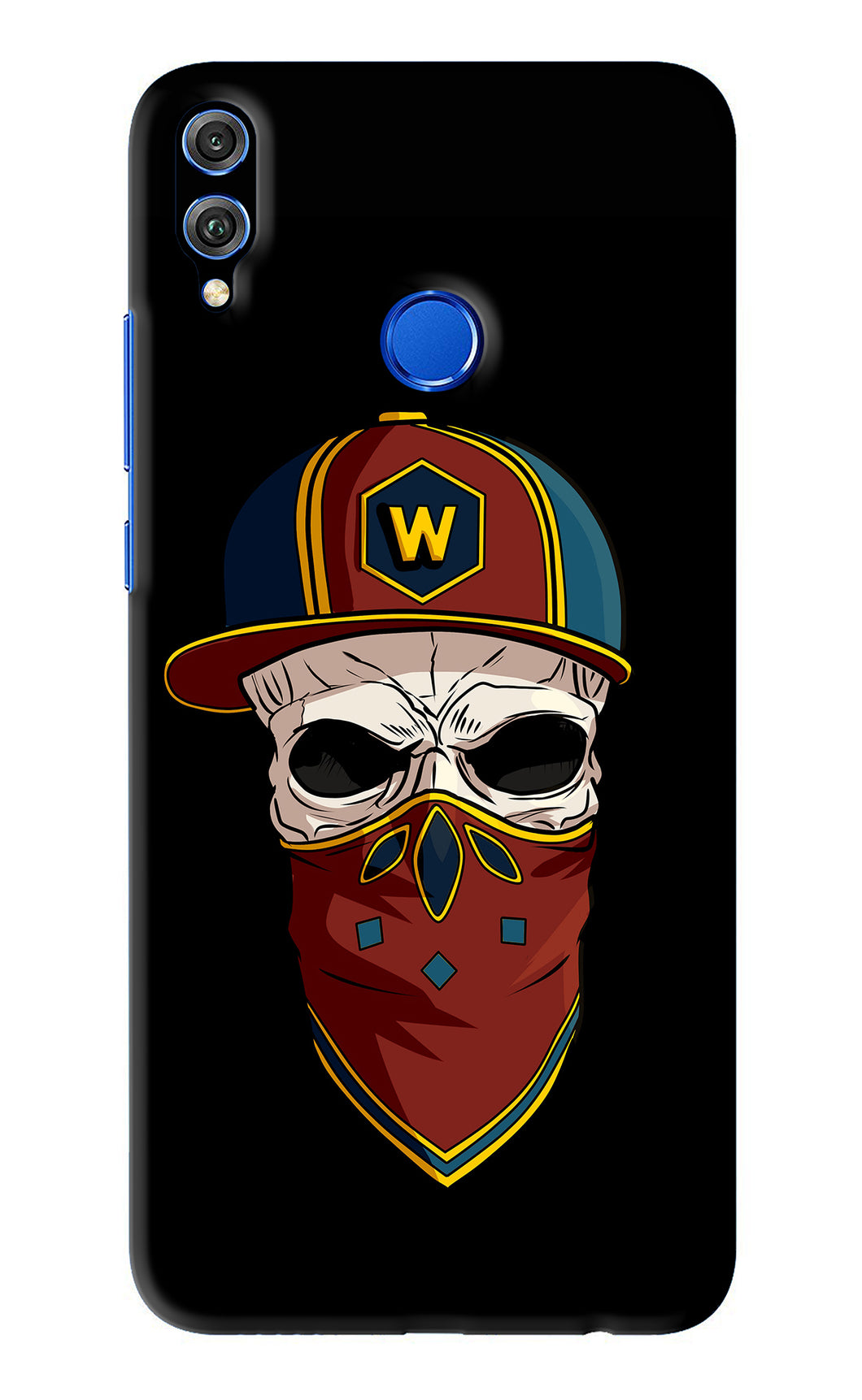 Skull Huawei Honor 8X Back Skin Wrap