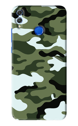 Camouflage 1 Huawei Honor 8X Back Skin Wrap