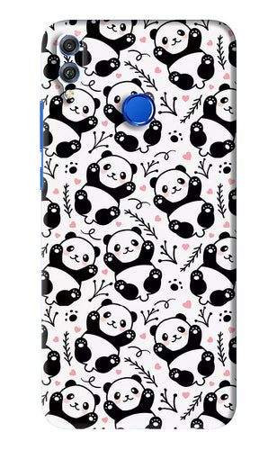 Cute Panda Huawei Honor 8X Back Skin Wrap
