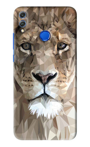 Lion Art Huawei Honor 8X Back Skin Wrap