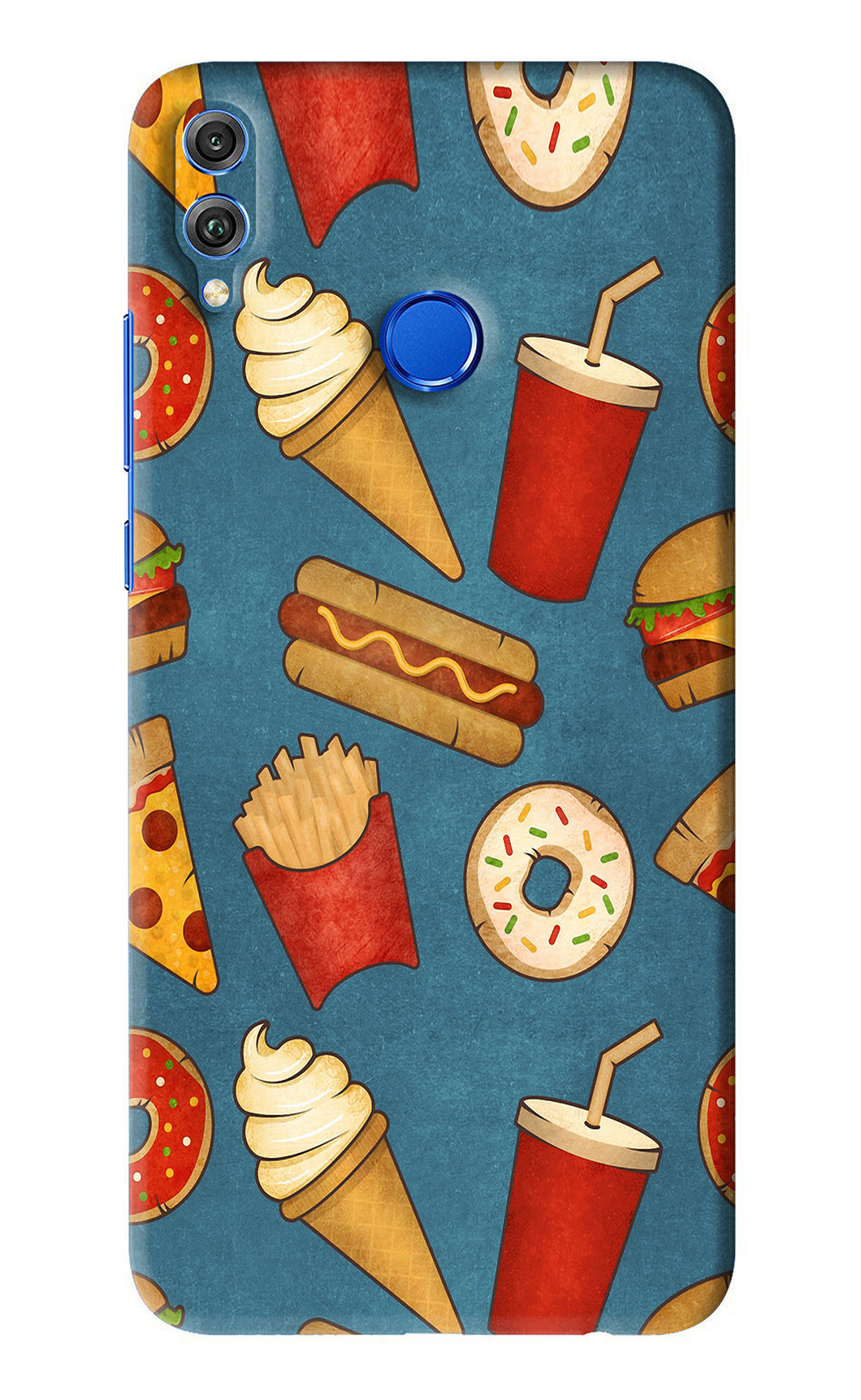 Foodie Huawei Honor 8X Back Skin Wrap