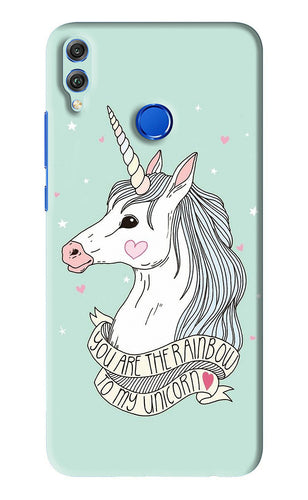 Unicorn Wallpaper Huawei Honor 8X Back Skin Wrap