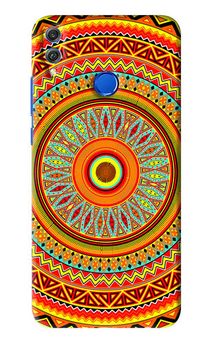 Mandala Pattern Huawei Honor 8X Back Skin Wrap
