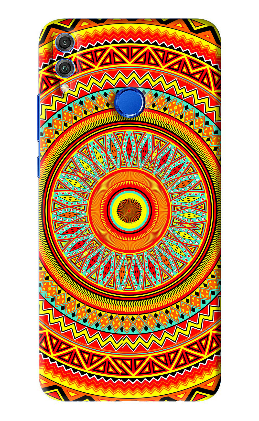 Mandala Pattern Huawei Honor 8X Back Skin Wrap