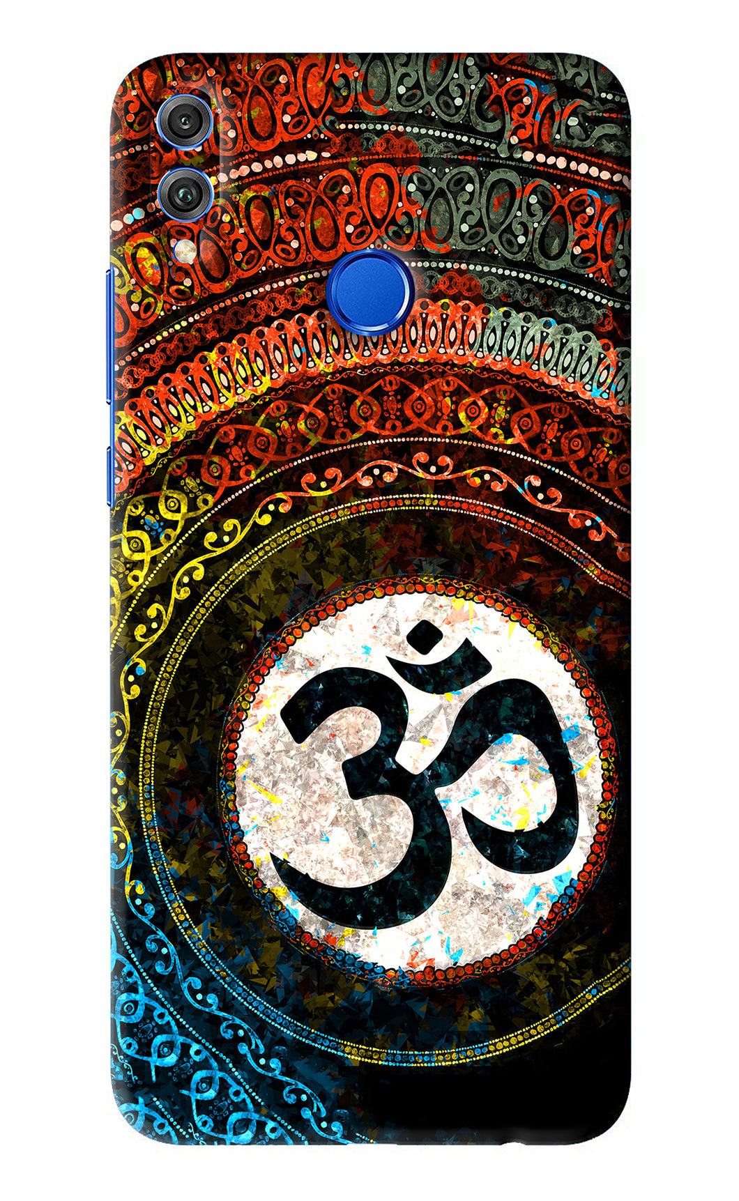 Om Cultural Huawei Honor 8X Back Skin Wrap
