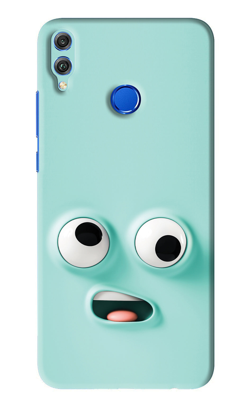 Silly Face Cartoon Huawei Honor 8X Back Skin Wrap