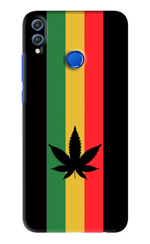 Weed Flag Huawei Honor 8X Back Skin Wrap
