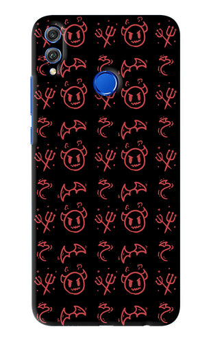 Devil Huawei Honor 8X Back Skin Wrap
