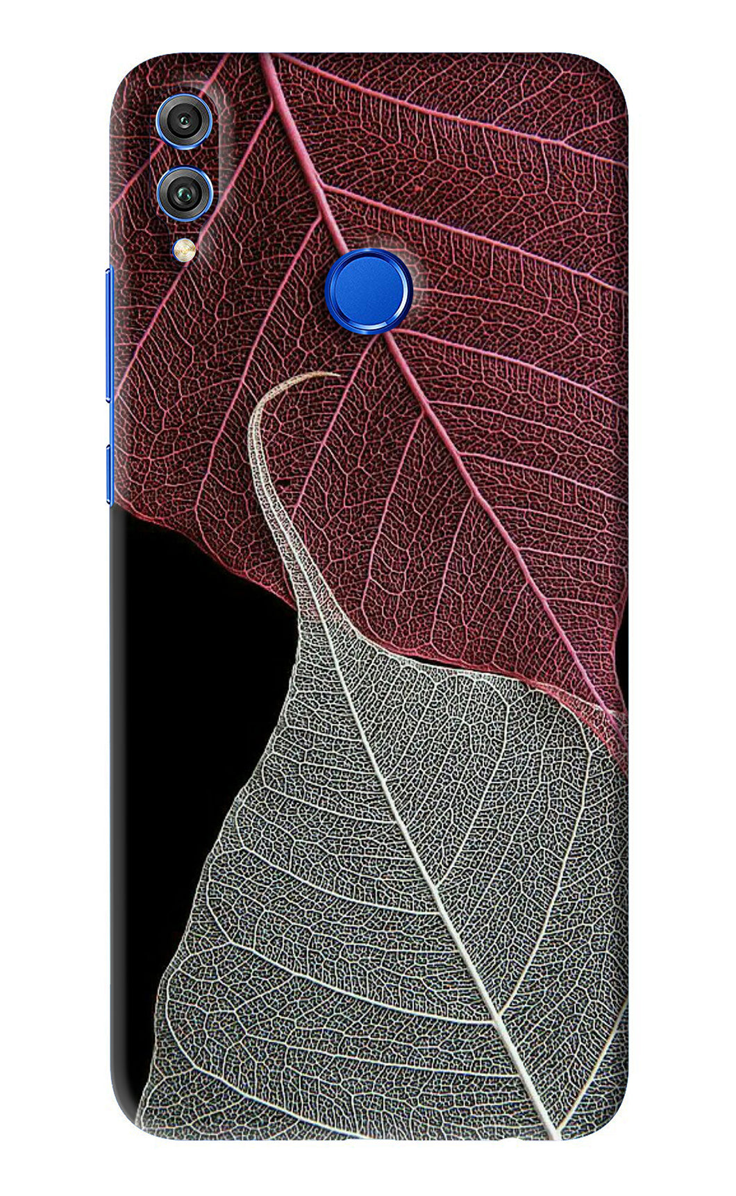 Leaf Pattern Huawei Honor 8X Back Skin Wrap