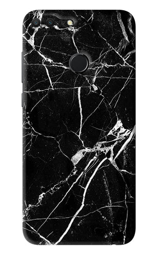 Black Marble Texture 2 Huawei Honor 9 Lite Back Skin Wrap