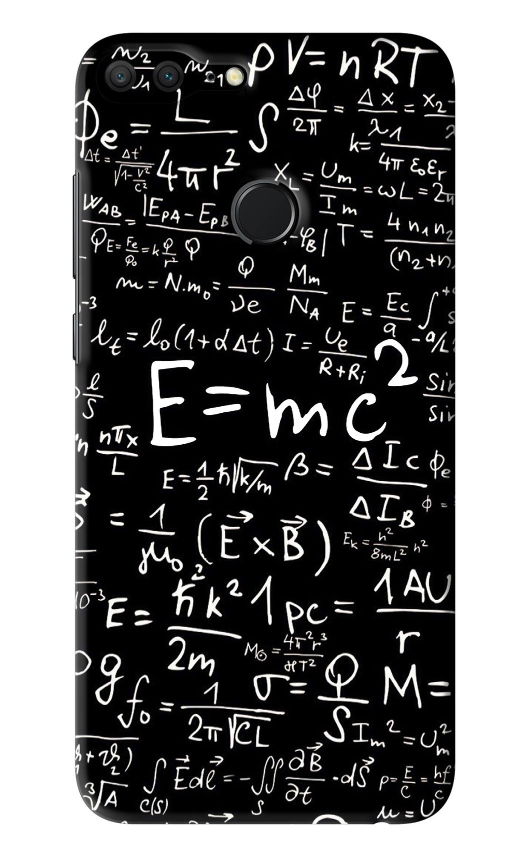 Physics Albert Einstein Formula Huawei Honor 9 Lite Back Skin Wrap