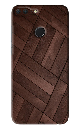 Wooden Texture Design Huawei Honor 9 Lite Back Skin Wrap