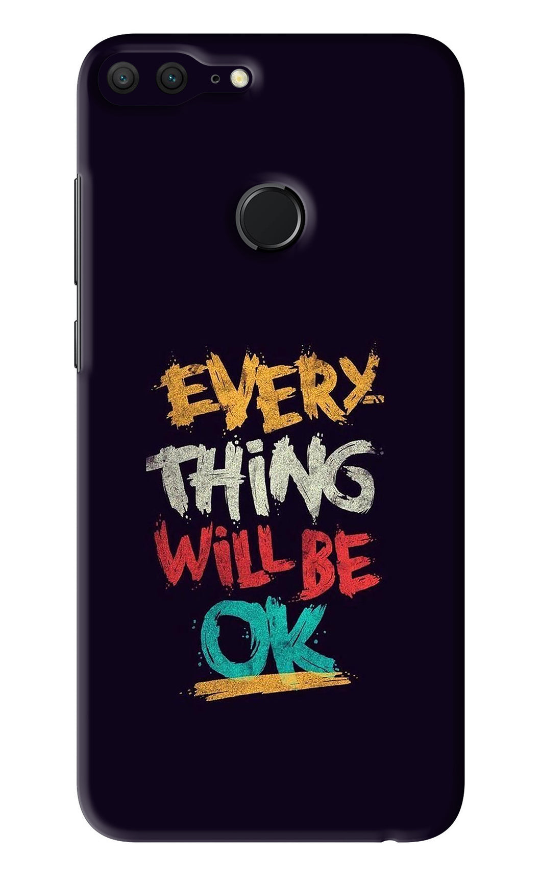 Everything Will Be Ok Huawei Honor 9 Lite Back Skin Wrap