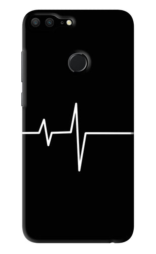 Heart Beats Huawei Honor 9 Lite Back Skin Wrap