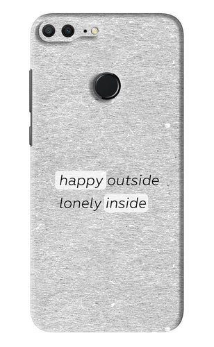 Happy Outside Lonely Inside Huawei Honor 9 Lite Back Skin Wrap