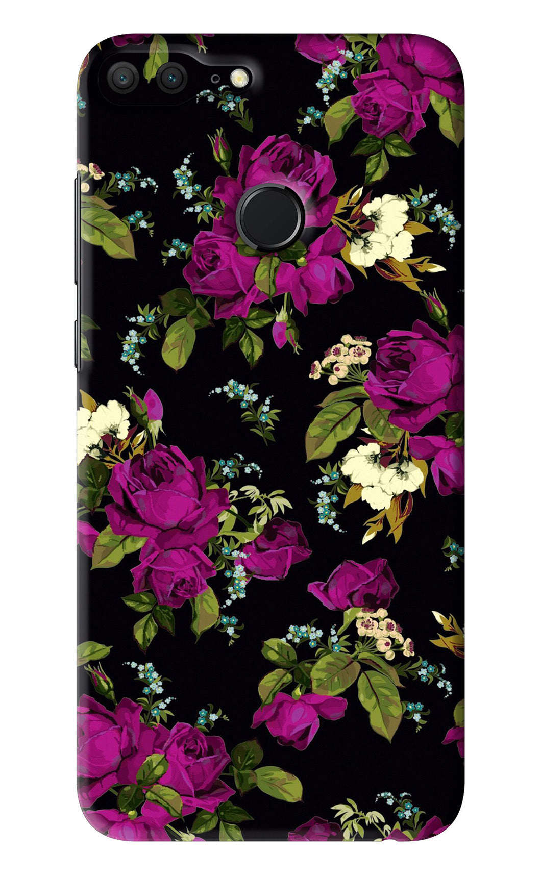 Flowers 3 Huawei Honor 9 Lite Back Skin Wrap