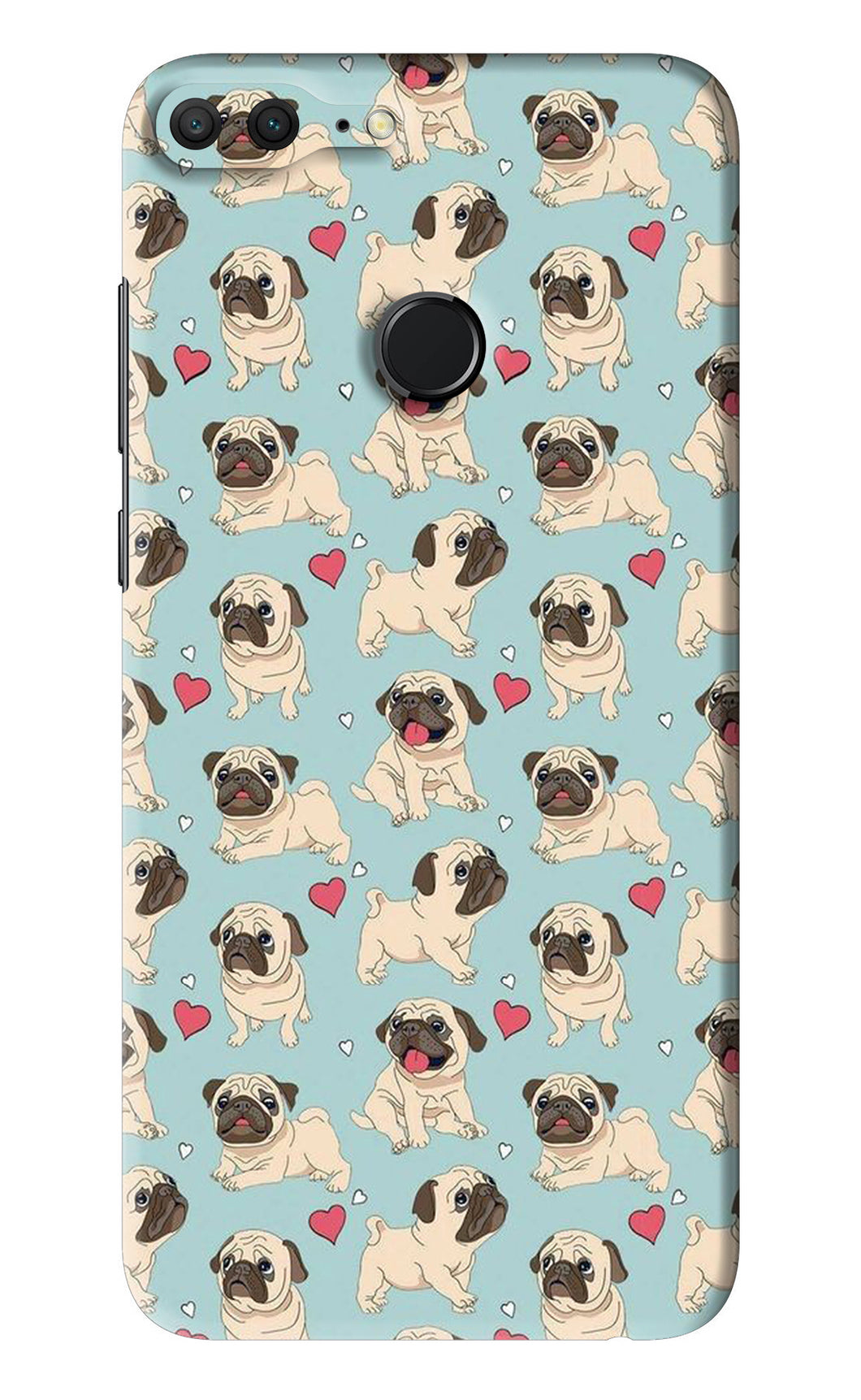 Pug Dog Huawei Honor 9 Lite Back Skin Wrap
