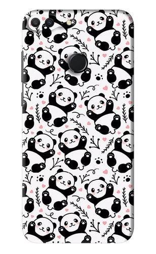 Cute Panda Huawei Honor 9 Lite Back Skin Wrap