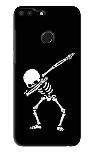 Dabbing Skeleton Art Huawei Honor 9 Lite Back Skin Wrap