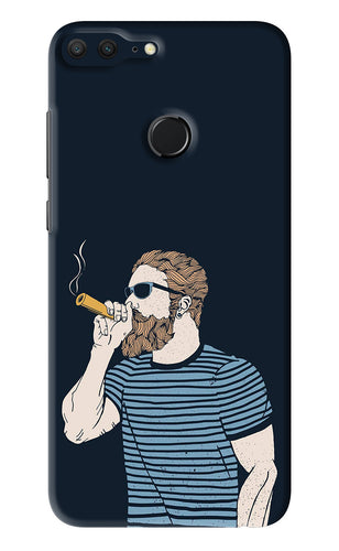 Smoking Huawei Honor 9 Lite Back Skin Wrap