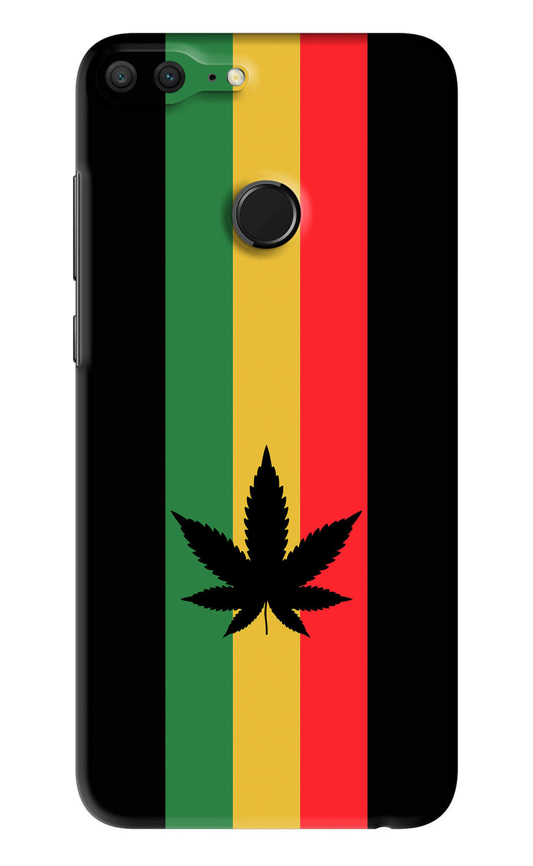 Weed Flag Huawei Honor 9 Lite Back Skin Wrap