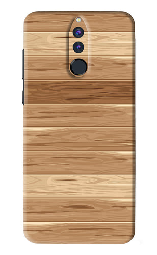 Wooden Vector Huawei Honor 9I Back Skin Wrap