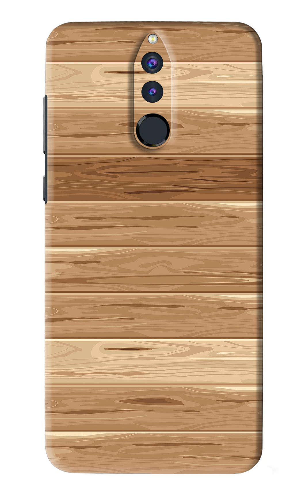Wooden Vector Huawei Honor 9I Back Skin Wrap