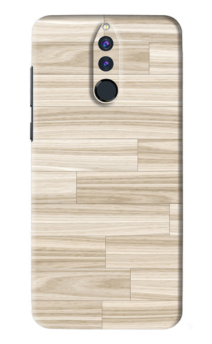 Wooden Art Texture Huawei Honor 9I Back Skin Wrap