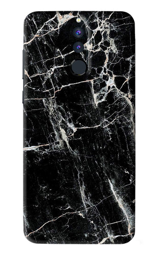 Black Marble Texture 1 Huawei Honor 9I Back Skin Wrap