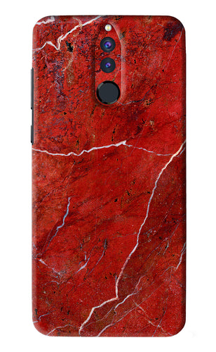 Red Marble Design Huawei Honor 9I Back Skin Wrap