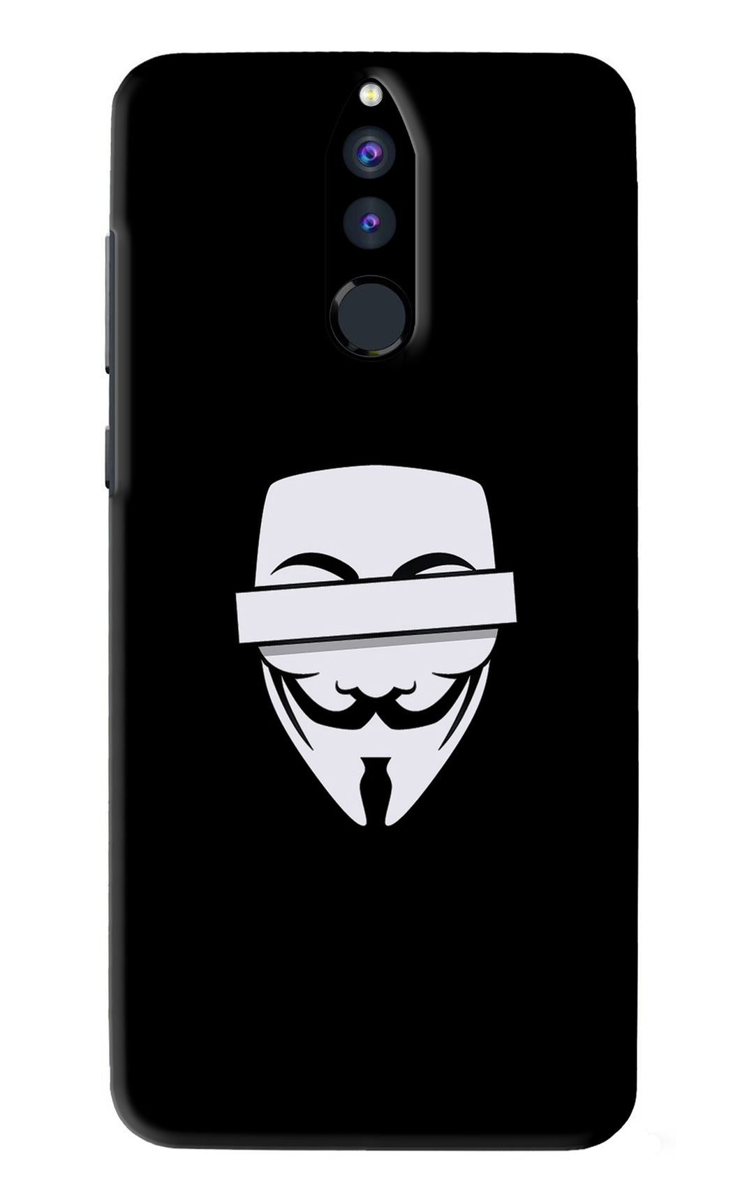 Anonymous Face Huawei Honor 9I Back Skin Wrap