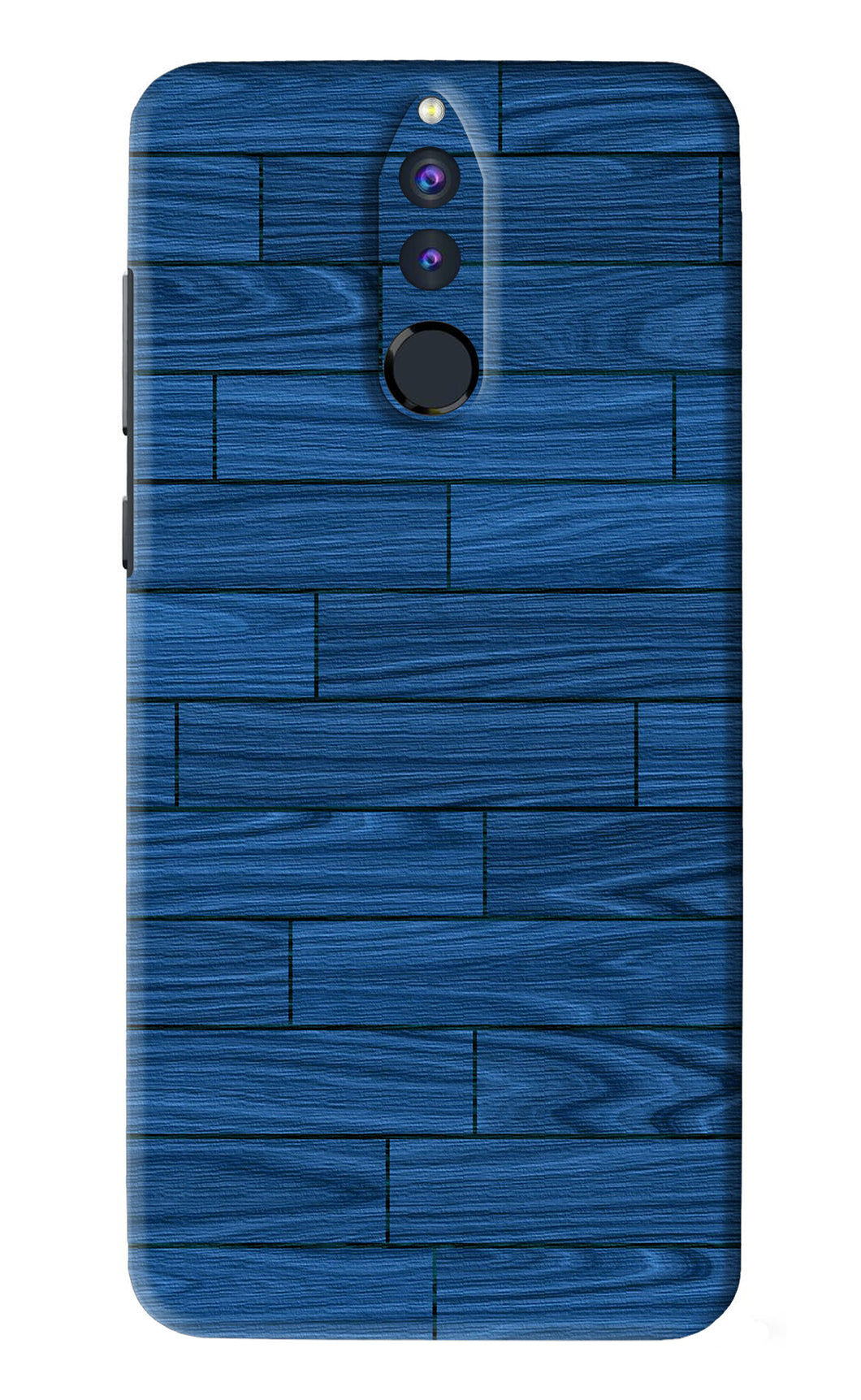 Blue Wooden Texture Huawei Honor 9I Back Skin Wrap