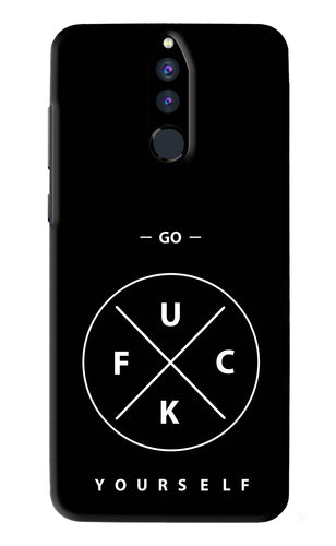 Go Fuck Yourself Huawei Honor 9I Back Skin Wrap