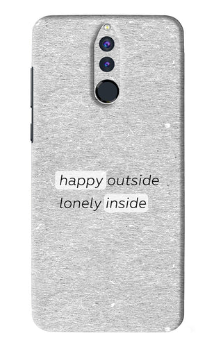 Happy Outside Lonely Inside Huawei Honor 9I Back Skin Wrap