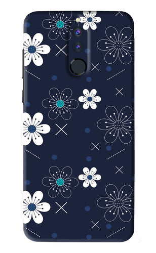 Flowers 4 Huawei Honor 9I Back Skin Wrap