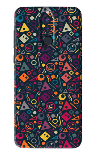 Geometric Abstract Huawei Honor 9I Back Skin Wrap