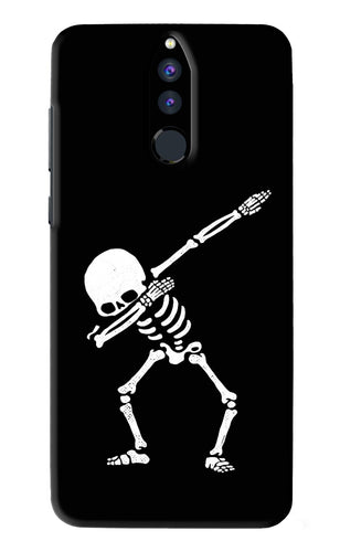 Dabbing Skeleton Art Huawei Honor 9I Back Skin Wrap