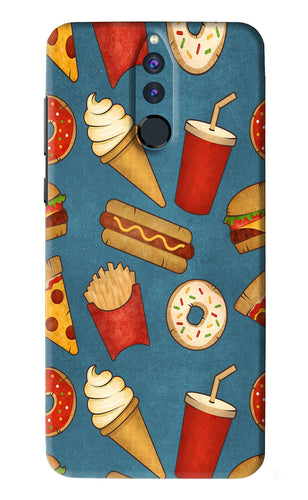 Foodie Huawei Honor 9I Back Skin Wrap